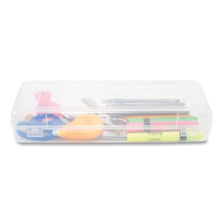 Innovative Storage Designs Stretch Art Box, 13.25" X 5" X 2.3", Clear Top, Polypropylene AVT-67033